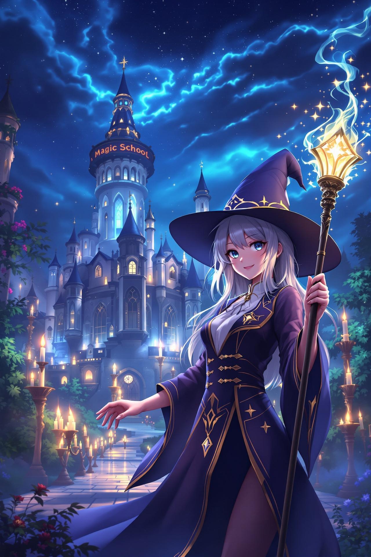 魔女学院:星月传说 - 日漫在线观看热播番剧推荐 魔女学院:星月传说